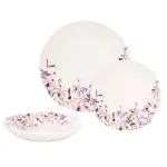 красив сервиз с флорални мотиви