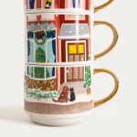 коледни чаши 4 бр за кафе или чай