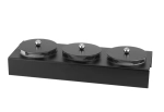 Стойка с купички 3-ка 250 мл - 37 x 13 x h 8 см - HELLA BLACK