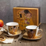 Порцеланов комплект за кафе или чай - 6 части, Целувката