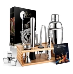 бармански сет за коктейл със стойка