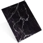 Стъклена дъска за рязане 40 x 30 см, ефект черен мрамор, VL Полша