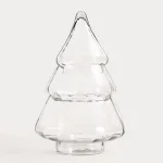 стъклена елха бонбониера