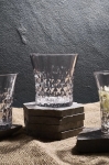 чаши за уиски с релефно стъкло