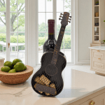 стойка за вино с форма китара
