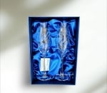 Сватбени чаши за шампанско 210 мл VIOLET, Vera Exclusive Словакия