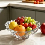 Стъклена фруктиера 28 см
