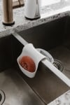 Аксесоар за мивка двоен SADDLE, бял цвят, UMBRA Канада