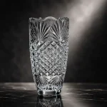 Елегантна стъклена ваза Bohemia Crystalite