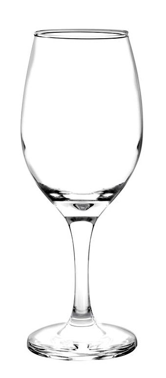 Стъклени чаши за вода / вино на столче 377 мл GOBLET, 6 броя