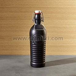 Officina 1825 Anthracite бутилка с метален механизъм 1.2 литра, Bormioli Rocco