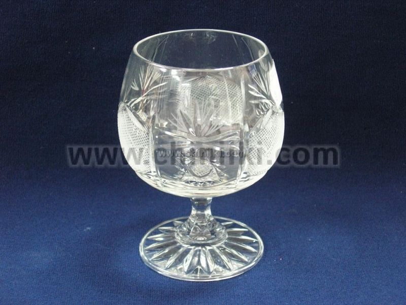 Зорница Лукс кристални чаши за коняк 170 мл, 6 броя, Zawiercie Crystal Полша