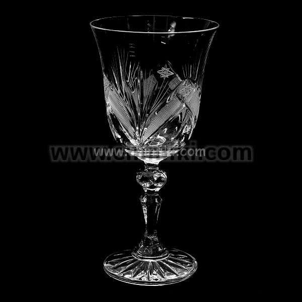 Зорница кристални чаши за червено вино 170 мл, Zawiercie Crystal Полша
