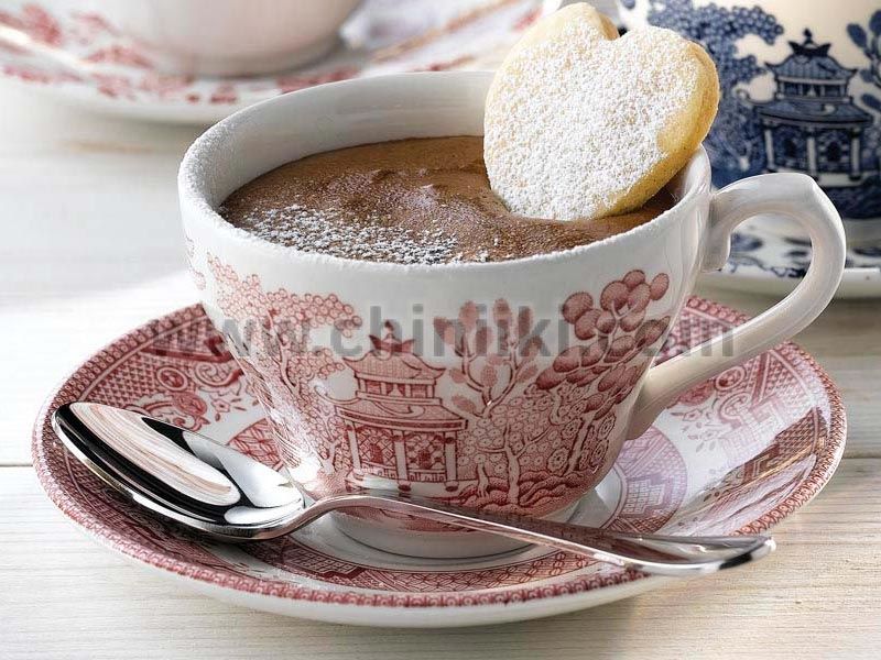Брук Пинк - чаша с чинийка за чай