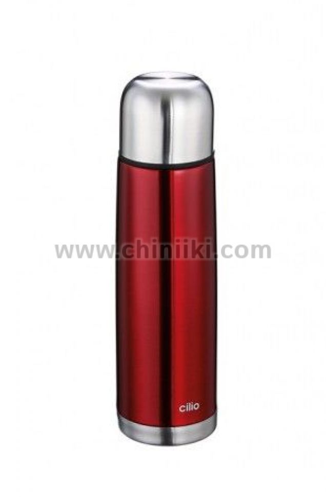 Термос за напитки Colore Red 500 мл, червен цвят, Cilio Германия