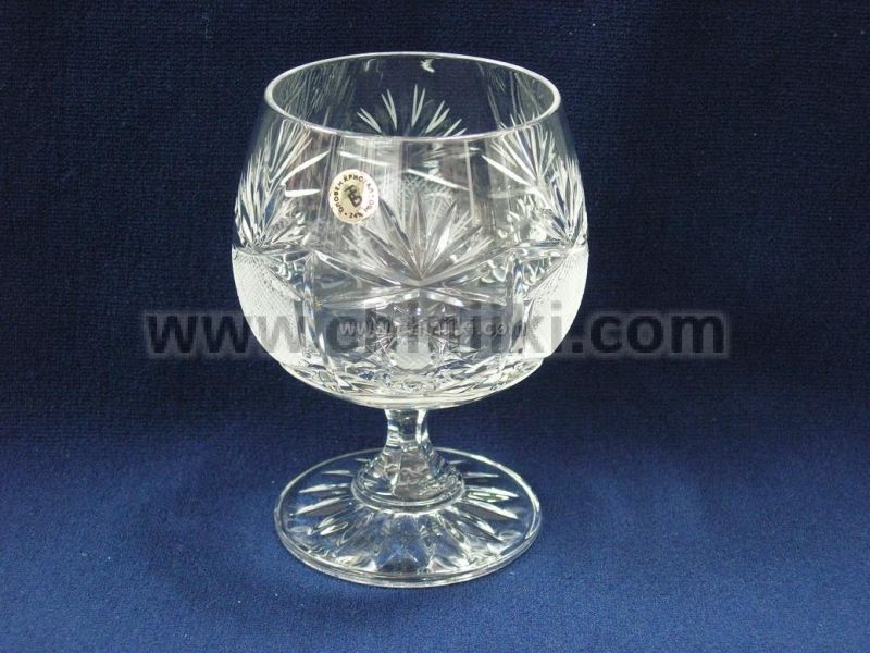 Поморие кристални чаши за коняк 250 мл, Zawiercie Crystal