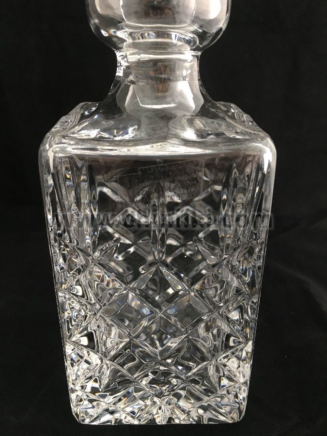 Кристално шише за алкохол 250 мл, Violetta Crystal