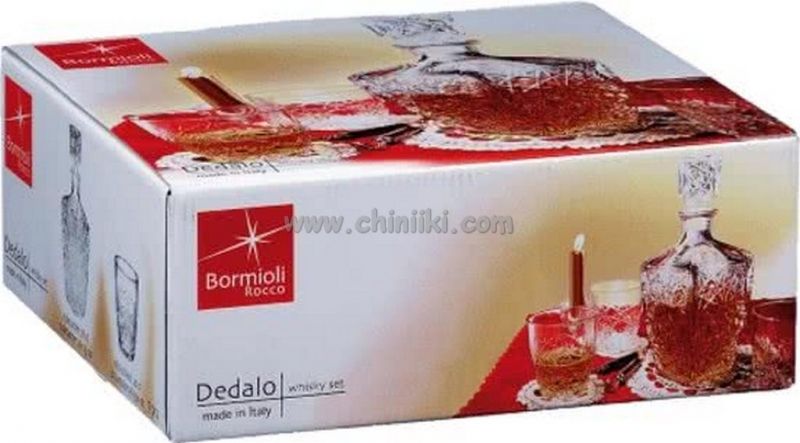 DEDALO комплект за уиски 7 елемента, Bormioli Rocco Италия