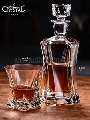 Cooper сервиз за уиски 7 елемента, Bohemia Crystalite