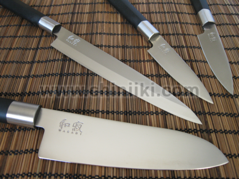 Универсален нож 10 см, Wasabi 6710P, KAI Япония