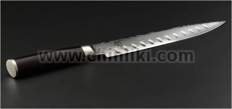 Нож за филетиране с шлици 23 см, Shun DM0720, KAI Япония
