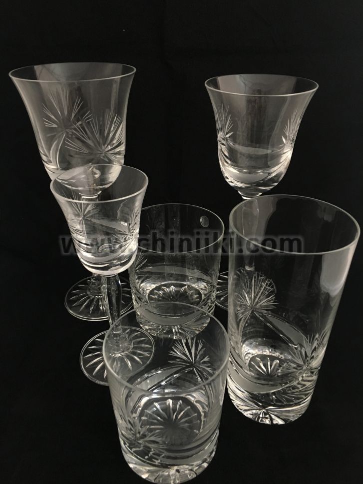 Олимпия кристални чаши за уиски 280 мл 6 броя, Zawiercie Crystal Полша