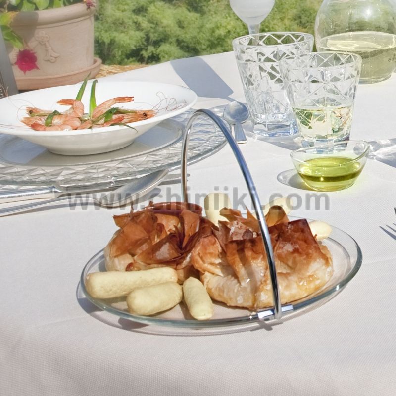 Banquet плато за сервиране с метална дръжка 33 см , Vidivi Италия