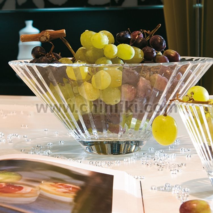 Diva стъклена купа фруктиера 26 x 20 см, Vidivi Италия