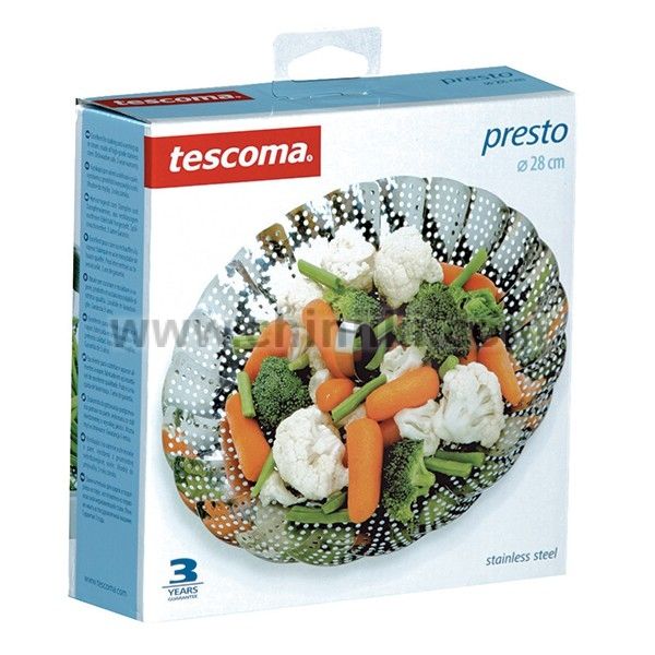 Кошница за готвене на пара 28 см Presto, Tescoma Италия