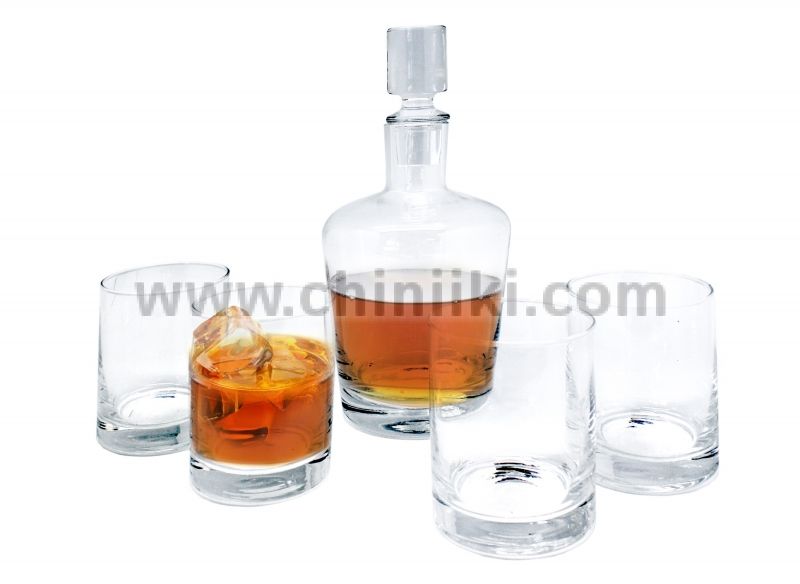 Кристален комплект за уиски 5 елемента, Vin Bouquet Испания