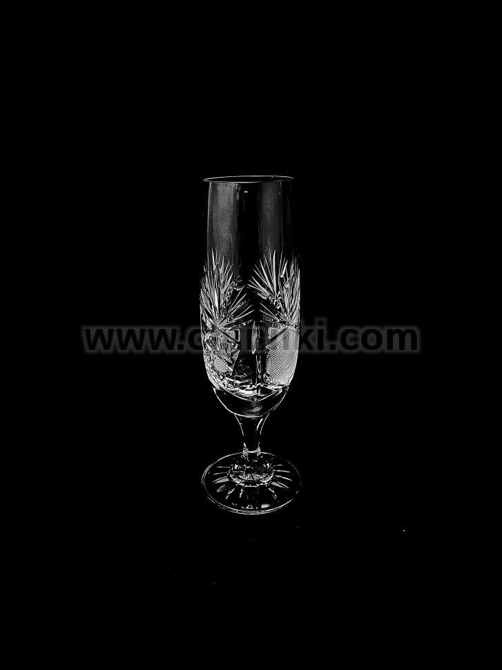 Зорница Лукс кристални чаши за шампанско 170 мл - 6 броя, Zawiercie Crystal Полша