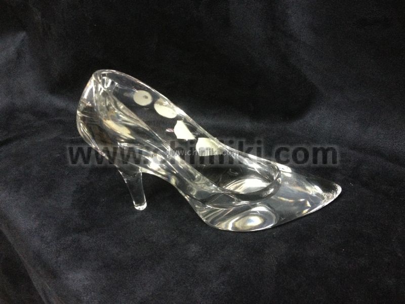 Дамска кристална стъклена обувка, Bohemia Crystal