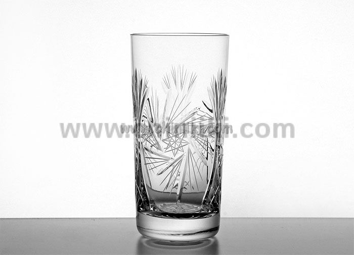 Моника кристални чаши за вода/безалкохолно 320 мл - 6 броя, JULIA Crystal Полша