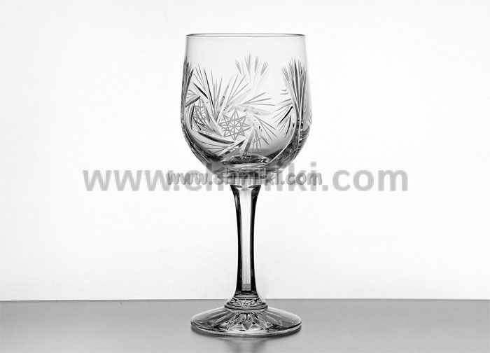 Моника кристални чаши за ракия / бяло вино 115 мл - 6 броя, Zawiercie Crystal