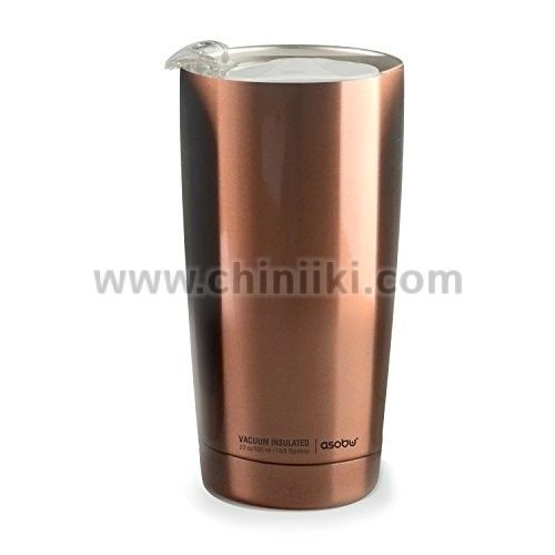 Двустенна термо чаша с вакуумна изолация 600 мл, цвят мед, GLADIATOR, ASOBU Канада