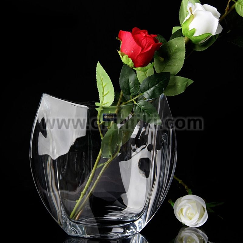 Орбит ваза за цветя 24.5 см, Bohemia Crystalite