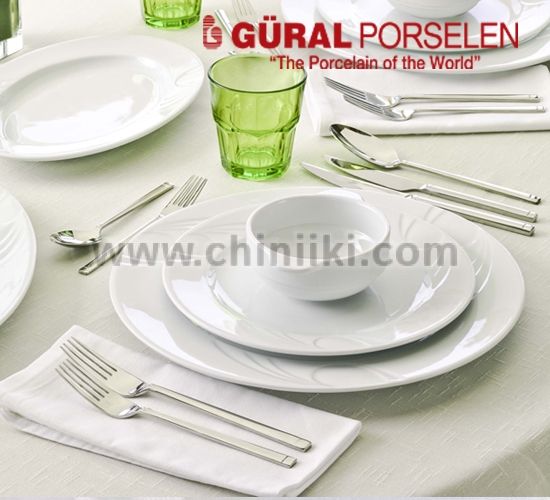 Порцеланова чиния за основно ястие 24 см KARIZMA, GÜRAL Турция