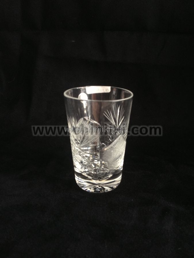 Зорница лукс кристални чаши за ракия 100 мл, Zawiercie Crystal