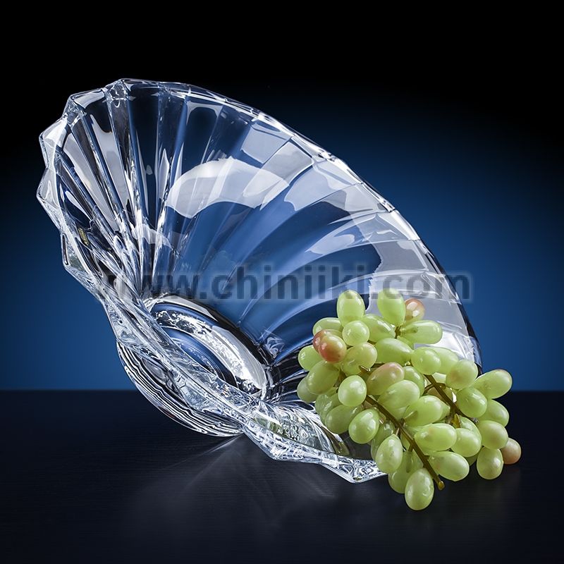 Пикадили голяма купа-фруктиера 35.5 см, Bohemia Crystalite