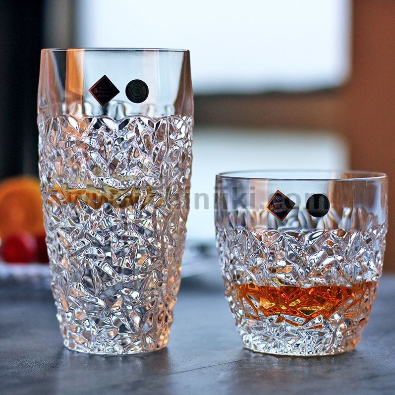 Nicolette кристални чаши за уиски 350 мл - 6 броя, Bohemia Crystal
