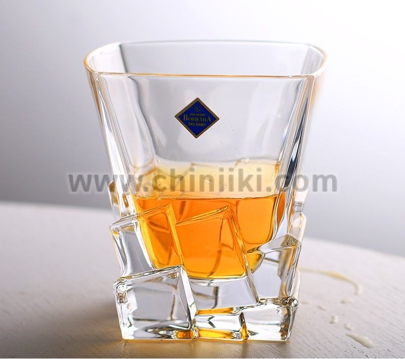 Crack кристален комплект за уиски 7 елемента, Bohemia Crystal