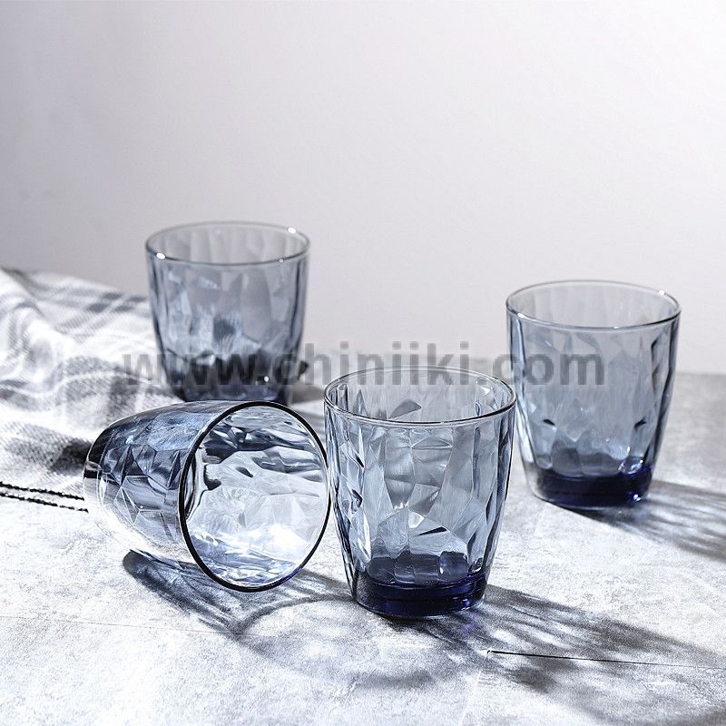 Diamond Blue чаши за уиски 390 мл - 6 броя, Bormioli Rocco