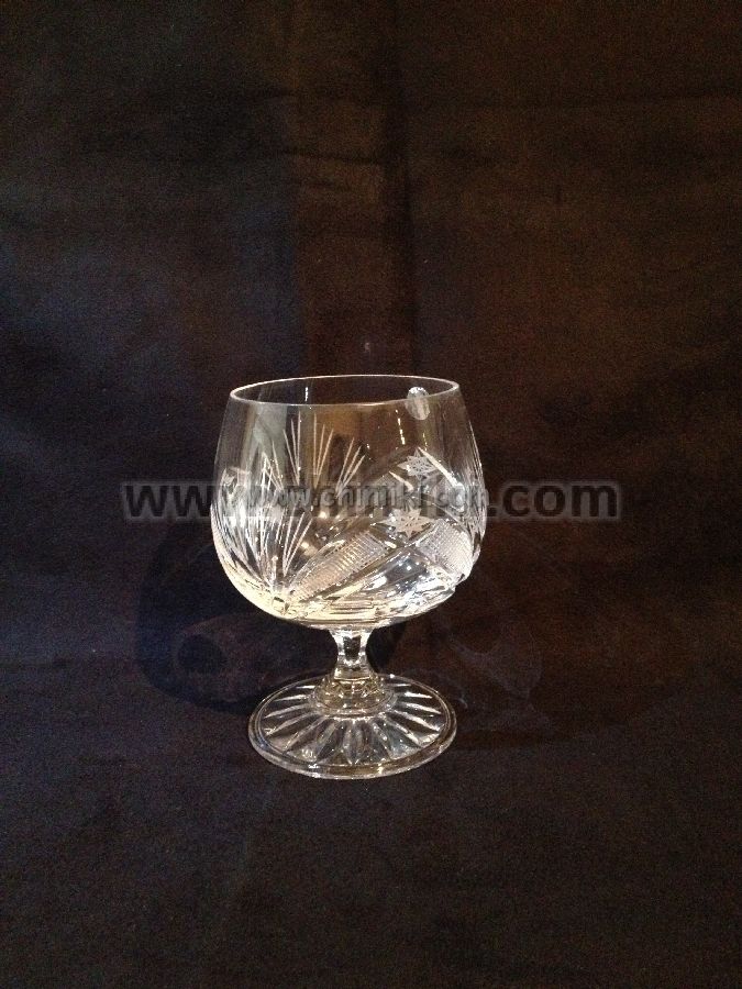 Зорница кристални чаши за коняк 170 мл, Zawiercie Crystal