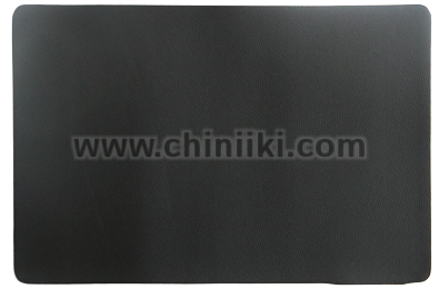 Кожена подложка за хранене, черен цвят, 45 x 30 см