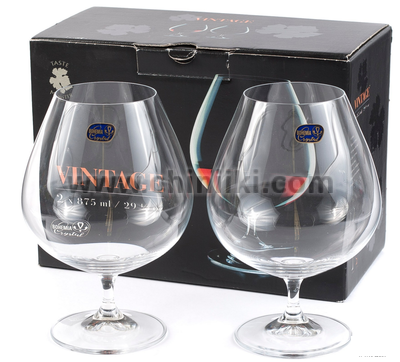 Чаши за бренди 875 мл VINTAGE, 2 броя, Bohemia Crystalex