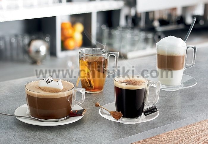 Voluto чаши за еспресо кафе 90 мл, 6 броя, Arcoroc Франция