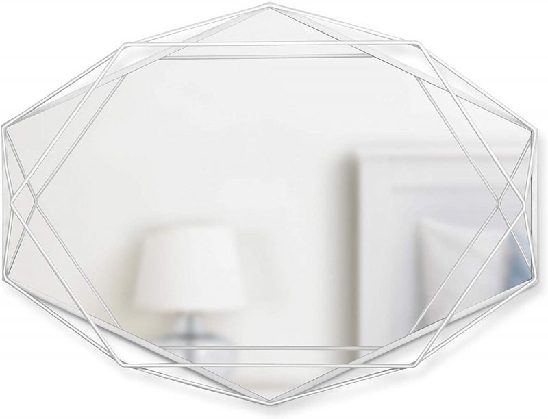 Огледало за стена PRISMA, бял цвят, UMBRA Канада