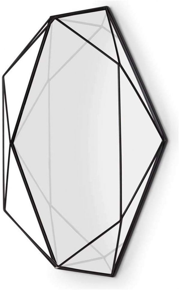 Огледало за стена PRISMA , черен цвят, UMBRA Канада