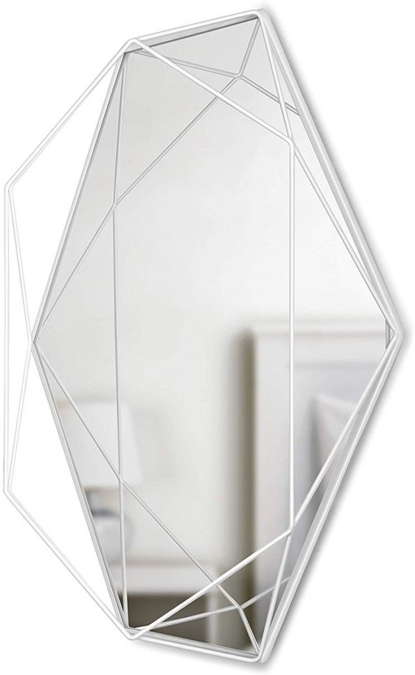 Огледало за стена PRISMA, бял цвят, UMBRA Канада