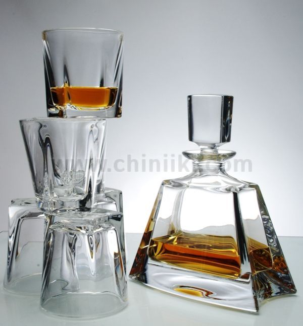 Kathrene комплект за уиски 7 елемента, Bohemia Crystal Чехия